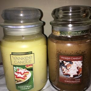 Yankee Candles Full Size both Rare